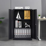 ZUN Metal Storage Cabinet with Locking Doors and Adjustable Shelf, Filing Storage Cabinet , 00968066