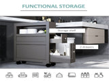 Bathroom Side Storage Cabinet - Gray 61834910