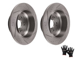 Rear Brake Rotors Set fit for Acura RDX 2007 2008-2018 Honda CR-V 2005 2006-2016 25116749