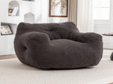Bean Bag Chair, Bean Bag Sofa Chair with Armrests Stuffed High-Density Foam, Lazy Sofa Comfy Chairs W2200P454021