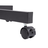 Mobile TV Stand on Wheels, Height Adjustable Tilt Rolling TV Stand with Media Shelf for 23-60 inch 45696785