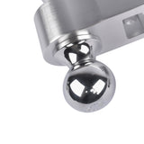 2" Receiver 12500 LBS Adjustable Trailer Hitch 4" Drop/Rise Tow Hitch Aluminum Drop Hitch 1-7/8", 95993286