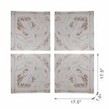 S/4 Distressed Wooden Square Wall Panels, 17.5x17.5" W2078P205304