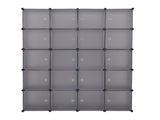 20 Cube Organizer Stackable Plastic Cube Storage Shelves Design Multifunctional Modular Closet 89154546