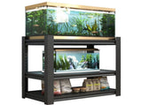 40-50 Gallon Fish Tank Stand - Metal Aquarium Stand, 31.5 "L x 18 "W x 34"H Adjustable Heavy Duty 73821722