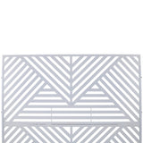 Outdoor & Indoor Privacy Metal Privacy 76" H48" W, Freestanding Decorative Privacy W465P193161
