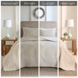 3 Piece Reversible Bedspread Set B03594959
