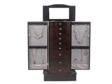 Jewelry Cabinet Box Storage Chest Necklace Wood Walnut Stand Organizer 28727290