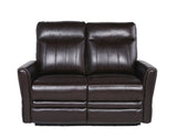 Sophisticated Motion Loveseat - Top-Grain Leather, Power Leg Rest, Power Articulating Headrest B081109571