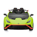 ZUN 12V Battery Powered Ride On Car for Kids, Licensed Lamborghini, Remote Control Toy Vehicle with W2181P143783