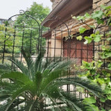 2 Pack Metal Garden Trellis 86.7" x 19.7" Rustproof Trellis for Climbing Plants Outdoor Flower W158681071