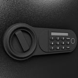 Steel Security Safe and Lock Box with Electronic Keypad - Secure Cash, Jewelry, ID Documents, W396P278366