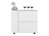 Bar Cart Belleville, Living Room, White B092P160272