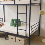 Twin Over Twin Bunk Bed for Kids Teens Adults, Heavy Duty Metal Bunk Bed with 84060545