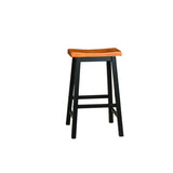 Wood 29" SADDLE STOOL 56484.00WLT
