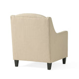 ZUN Upholstered Armchair with Ottoman 53384.00LBEI