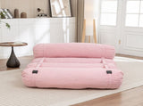 Adjustable Floor Sofa, Corduroy Lazy Sofa with Adjustable Straps for Versatile Configurations, W1170P365606