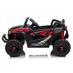 ZUN 12V kids Ride On Mini UTV, Electric Car with Front LED Lights and Horn, Single Seat with a Safety W2181137667