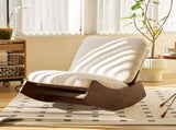 Comfortable Glider Rocking Chair, High-Quality Upholstery Glider Chair, Solid Wood Frame, Perfect 23770023