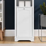 ZUN 64" Tall Bathroom Storage Cabinet for Small Space, Floor Standing Cabinet for Living Room Bathroom 69704057