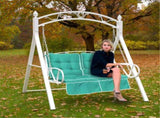 Outdoor High-Back Chair Cushions, One-Piece Hinged and Back Design, Fade-Resistant & Waterproof 79684173