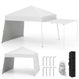 14 X 9.2 FT Pop up Canopy Tent - White 48116444