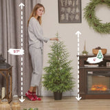 Set of 2 Artificial Christmas Tree 43528011