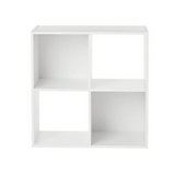 4 Cube Storage Organizer, White 23881081