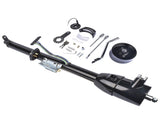32" Black Stainless Automatic Tilt Steering Column Shift with Key, Adapter 09163059