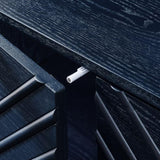 60.5'' Buffet Cabinet with Storage, Farmhouse Fluted Sideboard with Geometric Pattern & Adjustable W1801P288507