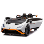 ZUN Lamborghini Huracan Sto 24V Kids Electric Ride-On Drift Car: Speeds 1.86-5.59 MPH, Ages 3-8, Foam W1396P155007