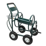 97*53*100cm Iron Four-Wheel Hose Truck Dark Green 81104060