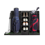 55.5''x16''x37'' Wooden Golf Bag Organizer and Storage, High Quality Wooden 2 Golf Bag W1422P233425
