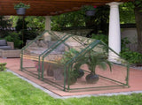 70.86*33.46*37.4 in Portable Mini Greenhouse With Roll-Up Zipper Doors Waterproof UV-Resistant PVC 31207237