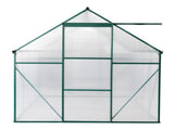 6x8 Hybrid Polycarbonate Greenhouse Green 75985416