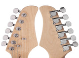 ST Stylish Electric Guitar with Black Pickguard Green 04945098