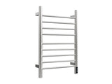 Brushed Nickel Heated Towel Rack for Bathroom,Wall Mounted with Intelligent Touch Screen Timer, 99313636
