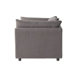 Enda Oversized Living Room Pillow Back Cuddler Arm Chair T2574P196959