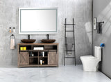 72 x 36 Inch LED Bathroom Mirror with Front and Backlight, Wall Mounted Vanity Mirror, Anti-Fog, W2287P279964