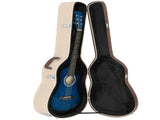 41" Folk Guitar Hardshell Carrying Case Fits Most Acoustic Guitars Microgroove 67816191