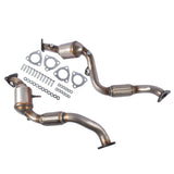 2X Front Catalytic Converters Replacement for Porsche Cayenne 3.6L V6 2008-2010 955113034AX 44180567