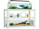 20-30 Gallon Fish Tank Stand - Metal Aquarium Stand, 34 "W x 18 "D x 31"H Adjustable Heavy Duty 98351206