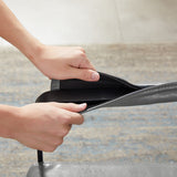 Lounge, living room, office or the reception area PVC leather accent arm chair with Extra thick W135958342