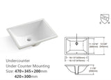 Montary 49x22inch bathroom stone vanity top engineered stone carrara white marble color with W50921983