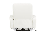 Bloomy 35.5" High-Back Power Recliner Motion Chair, Chiffon White Boucle B2719P238500