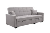 83" Oversized Upholstered Sofa Bed W/Pull Out Couch Bed & Adjustable Backrest,3 Seaters Sofa & Couch W1417131916