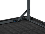 4 Foot Adjustable Height Folding Plastic Table, Black 79504561