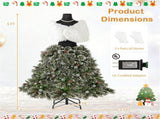 5 FT Pre-lit Mannequin Artificial Christmas Tree 59088309