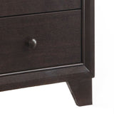Espresso 2-drawer Nightstand B062P186508