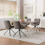 ZUN Dining Room Chairs, Kitchen Chairs, Upholstered Chairs, Living Room Chairs, Armrest, metal Legs, Set W1361P262491